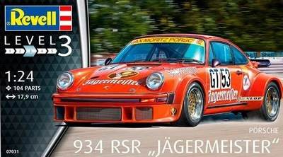 07031  автомобили и мотоциклы  Porsche 934 RSR "Jägermeister"  (1:24) 4009803070315