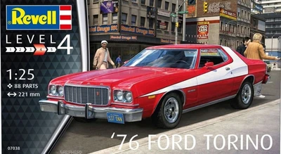 07038  автомобили и мотоциклы  Ford Torino `76  (1:25) 4009803070384