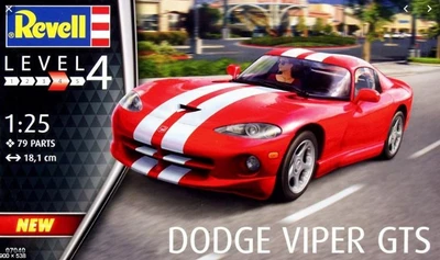 07040  автомобили и мотоциклы  Dodge Viper GTS (1:25) 4009803070407