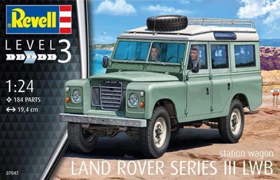 07047  автомобили и мотоциклы  Land Rover Series III LWB  (1:24) 4009803070476