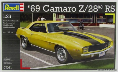 07081  автомобили и мотоциклы  ´69 Camaro Z/28 RS  (1:25) 2000000075303