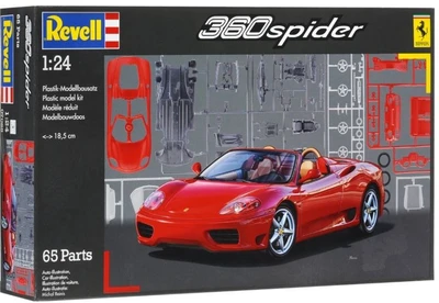 07085  автомобили и мотоциклы  Ferrari 360 Spider  (1:24) 4009803070858