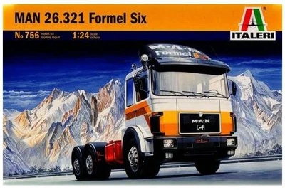 0756  автомобили и мотоциклы  MAN 26.321 Formel Six  (1:24) 8001283007566