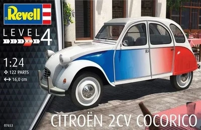 07653  автомобили и мотоциклы  Citroën 2CV Cocorico  (1:24) 4009803076539