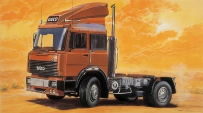 0767  автомобили и мотоциклы  IVECO 190.38 Cow Boy (1:24) 8001283007672