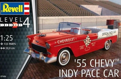 07686  автомобили и мотоциклы  55 Chevy Indy Pace Car  (1:25) 2000000104256