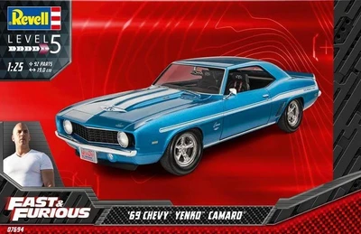 07694  автомобили и мотоциклы  Fast & Furious - 1969 Chevy Camaro Yenko  (1:24) 4009803007694
