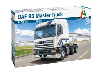 0788  автомобили и мотоциклы  DAF 95 Master Truck  (1:24) 2000002174813