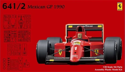 09214  автомобили и мотоциклы  Ferrari 641/2 (Mexican GP/French GP)  (1:20) 4968728092140