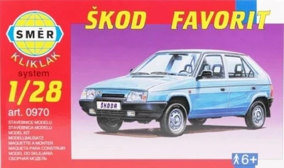 0970  автомобили и мотоциклы  Skod@ Favorit Kliklak  (1:28) 8594877009706