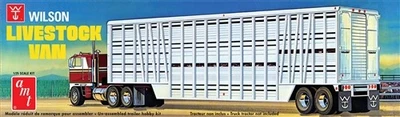 1106  автомобили и мотоциклы  Wilson Livestock Van Trailer  (1:25) 849398024447