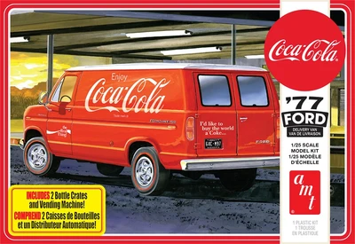1173  автомобили и мотоциклы  1977 Ford Van w/Vending Machine 2T  (1:25) 849398039922