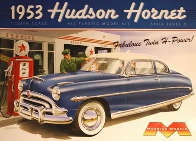 1200  автомобили и мотоциклы  1953 Hudson Hornet  (1:25) 895137001460