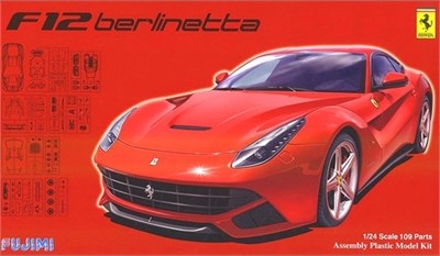 12619  автомобили и мотоциклы  Ferrari F12 berlinetta Deluxe  (1:24) 4968728126197