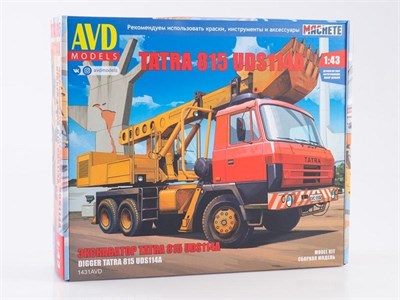 1431AVD  автомобили и мотоциклы  Tatra 815 UDS114A  (1:43) 4610045014311
