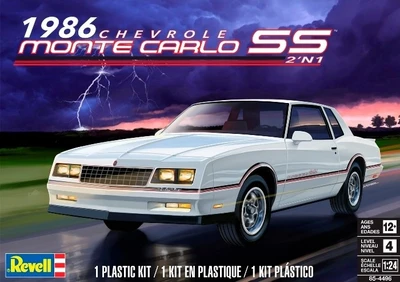 14496  автомобили и мотоциклы  1986 Chevrolet Monte Carlo SS 2'N1  (1:24) 2000000222813