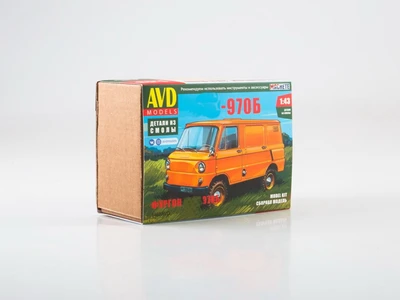 1468AVD  автомобили и мотоциклы  З@З-970Б  (1:43) 4610045014687