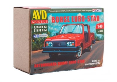 1517AVD  автомобили и мотоциклы  Bohse Euro-Star  (1:43) 4610045015172