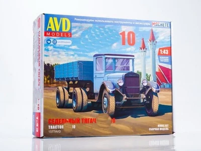 1577AVD  автомобили и мотоциклы  З&С-10 с полуприцепом   (1:43) 4610045015776