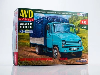1579AVD  автомобили и мотоциклы  З&С-3301М бортовой  (1:43) 4610045015790