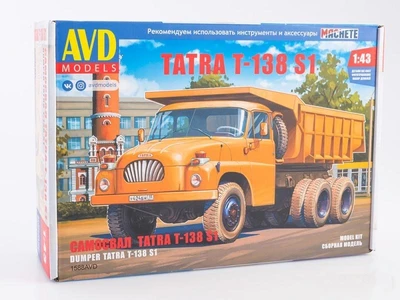 1588AVD  автомобили и мотоциклы Tatra-138S1  (1:43) 4610045015882