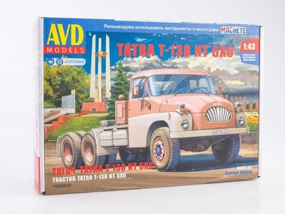 1590AVD  автомобили и мотоциклы Tatra-138NT 6х6 седельный тягач  (1:43) 4610045015905