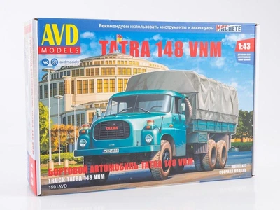 1591AVD  автомобили и мотоциклы Tatra-148VNM бортовой  (1:43) 4610045015912