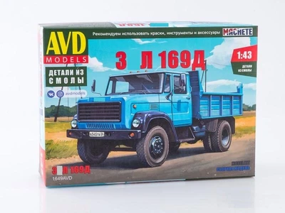 1649AVD  автомобили и мотоциклы  З&Л-169Д  (1:43) 4610045016490