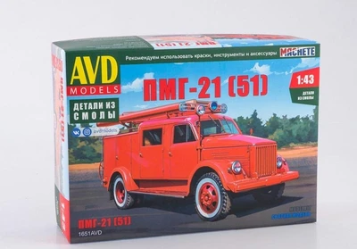 1651AVD  автомобили и мотоциклы  ПМГ-21(51)  (1:43) 2000002203766