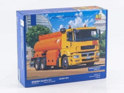 1656AVD  автомобили и мотоциклы  Бецема АЦ/АТЗ-16 (КМЗ-652047-87)  (1:43) 2000002189114
