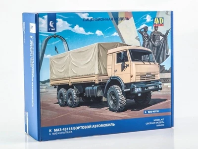 1688AVD  автомобили и мотоциклы  К 43118 бортовой автомобиль  (1:43) 2000002209409