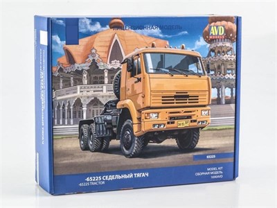1690AVD  автомобили и мотоциклы  К@М@Z-65225 седельный тягач  (1:43) 2000002199748