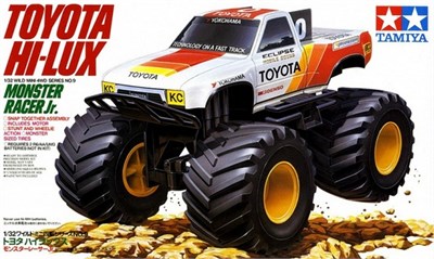 17009  автомобили и мотоциклы  Toyota Hi-lux с э/мотором  (1:32) 4950344063819