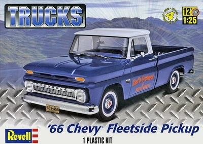 17225  автомобили и мотоциклы  Пикап '66 Chevy Fleetside  (1:25) 2000000222806