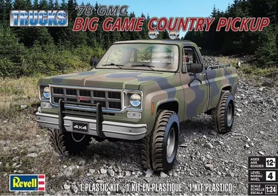 17226  автомобили и мотоциклы  1978 GMC big game country pickup  (1:24) 2000000219912