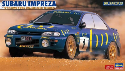 20589  автомобили и мотоциклы  Subaru Impreza `1994 Hong Kong-Beijing Rally Winner`  (1:24) 2000002214922