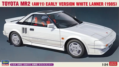 20656  автомобили и мотоциклы  Toyota MR2 (AW11) Early Version White Lanner (1985)  (1:24) 4967834206564
