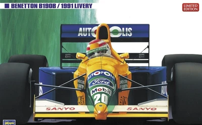 20713  автомобили и мотоциклы  Benetton B190B 1991 Livery  (1:24) 4967834207134