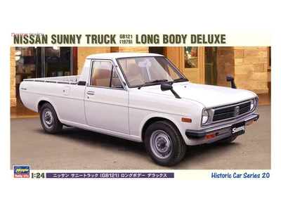 21120  автомобили и мотоциклы  1979 Nissan Sunny Truck (GB121) Long Body Deluxe  (1:24) 4967834211209