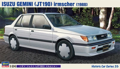 21126  автомобили и мотоциклы  Isuzu Gemini (JT190) irmscher (1988) Historic Car Series  (1:24) 4967834211261