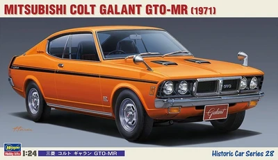 21128  автомобили и мотоциклы  Mitsubishi Colt Galant GTO-MR (1971)  (1:24) 4967834211285
