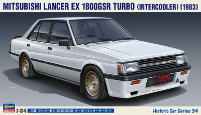 21134  автомобили и мотоциклы  Mitsubishi Lancer EX 1800GSR Turbo Intercooler (1983)  (1:24) 4967834211346