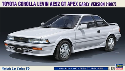 21136  автомобили и мотоциклы  Toyota Corolla Levin AE92 GT Apex Early Version (1987)  (1:24) 4967834211360
