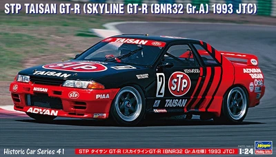 21141  автомобили и мотоциклы  STP Taisan GT-R Skyline GT-R [BNR32 Gr.A] 1993 JTC  (1:24) 4967834211414