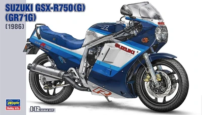 21507  автомобили и мотоциклы  Suzuki GSX-R750 (G) (GR71G) 1986  (1:12) 4967834215078