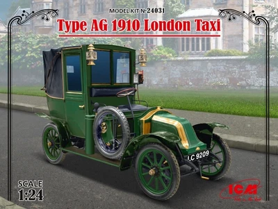 24031  автомобили и мотоциклы  Type AG 1910 London Taxi  (1:24) 2000000143729