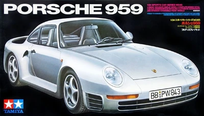 24065  автомобили и мотоциклы  Porsche 959  (1:24) 2000000038254