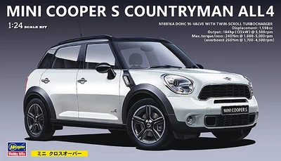24121  автомобили и мотоциклы  Mini Cooper S Countryman All4  (1:24) 4967834241213
