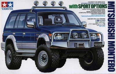 24124  автомобили и мотоциклы  Mitsubishi Montero  with sport options  (1:24) 2000000084459