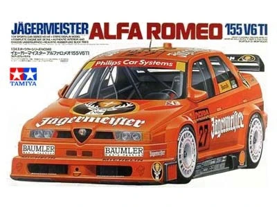 24148  автомобили и мотоциклы  Alfa Romeo 155V6 TI Jagermeister  (1:24) 2000000100128